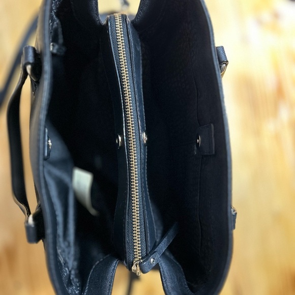 Kate Spade Black Leather Tote Bag - Picture 5 of 12